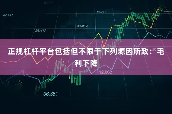 正规杠杆平台包括但不限于下列塬因所致：毛利下降