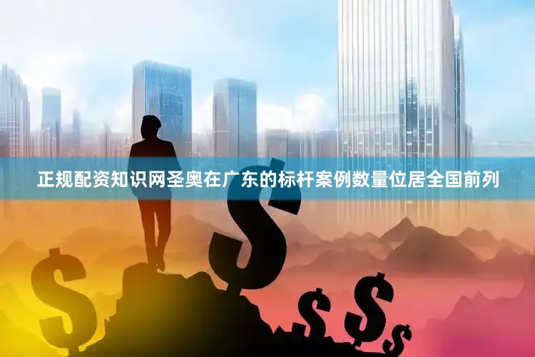 正规配资知识网圣奥在广东的标杆案例数量位居全国前列