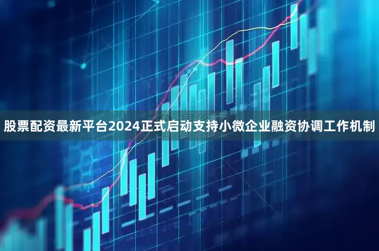 股票配资最新平台2024正式启动支持小微企业融资协调工作机制